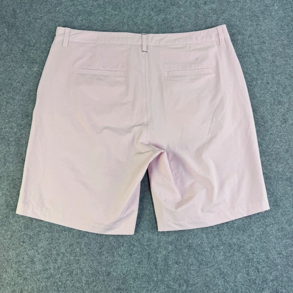 Criquet Performance Shorts Mens 38 Light Pink Golf Summer Casual Austin TX